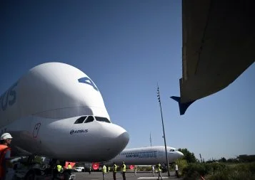 ​​Aéronautique. Le mythique Beluga ST fait son entrée au musée Aeroscopia