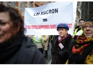 Une centaine de manifestants à Toulouse contre la loi Macron
