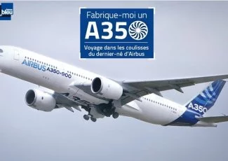 France Bleu lance un web docu sur l'A350
