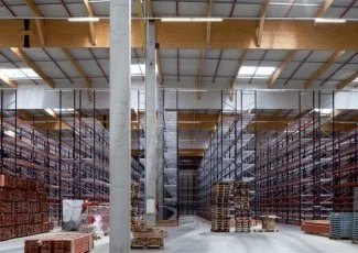 Un entrepôt géant pour la logistique d'Airbus