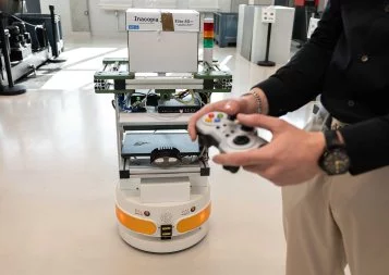 Recherche. Le petit robot Cario360 passe les tests avec Continental