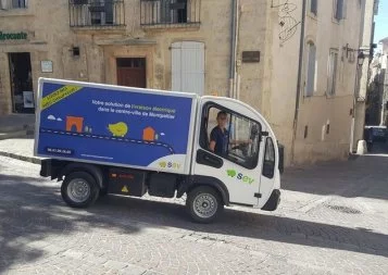 À Montpellier, la livraison en centre-ville passe par l'électrique