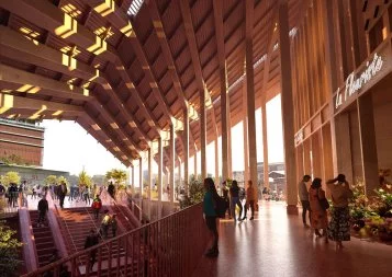 À Toulouse, l'imposante Halle des mobilités va se faire remarquer