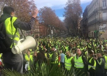 Gilets jaunes. Solidarité, inquiétudes et début d'exaspération chez les professionnels en Occitanie 