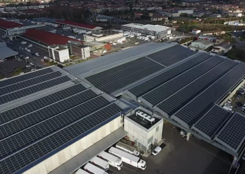 Inauguration de la centrale solaire du Grand Marché Min Toulouse Occitanie