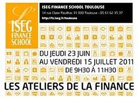 L'Iseg Toulouse fait découvrir le monde de la finance, du 23 juin au 15 juillet