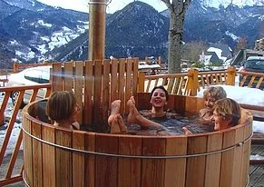Bain nordique et dégustation en éco-gîte