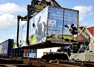 YéO choisit le rail pour le transport de ses yaourts