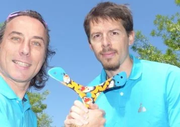 A Alès, Darwin se prend au jeu du boomerang