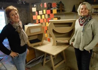 Couffouleux. L'atelier Cart'n kraft lance Cart'nkit sur le net
