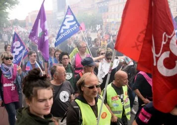 Manifestations du 14 juin. Forte mobilisation des opposants à la loi Travail à Toulouse
