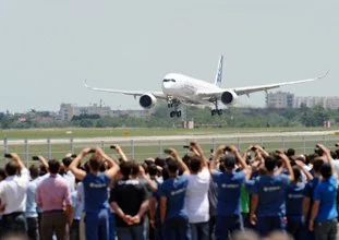 L'A350 boucle son vol d'essai avec succès