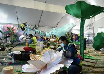 Festival des lanternes de Blagnac. Un chantier colossal pour un nouvel outil d'attractivité