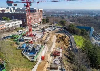 Téléphérique urbain de Toulouse : le chantier de Téléo avance à bon rythme 